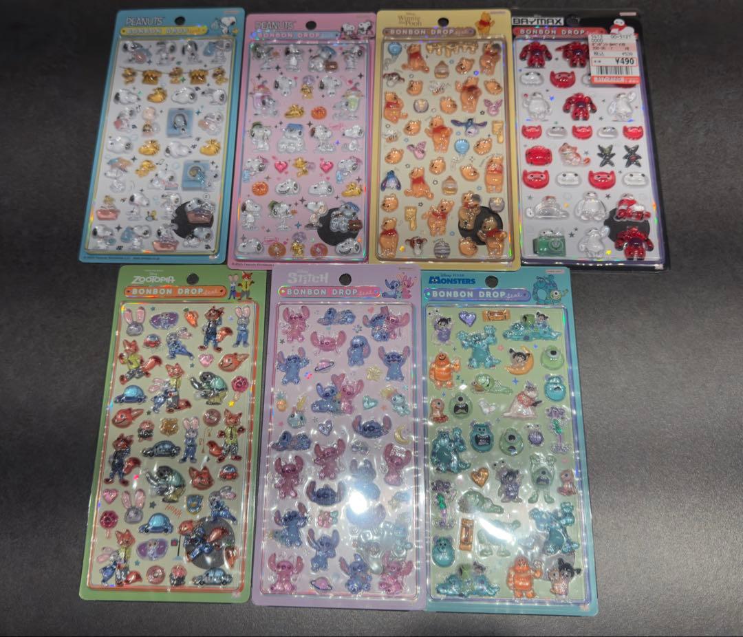 《早い者勝ち》ボンボンドロップ　シール　まとめ売り　写真1〜4枚目