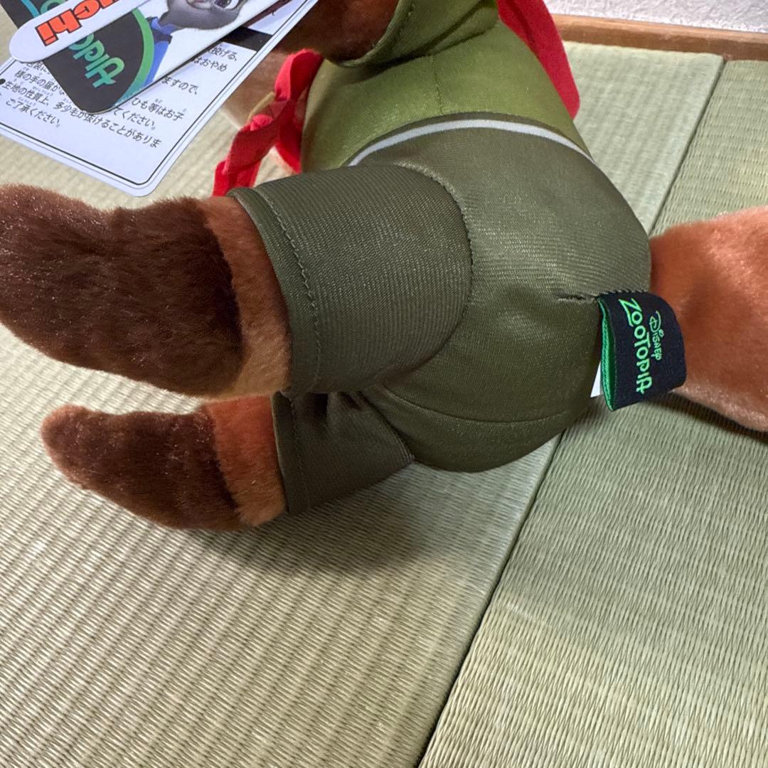 ズートピア ニック ジュニア・レンジャー ぬいぐるみ 幼少期 - メルカリ