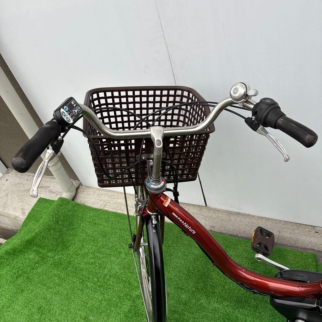 ブリヂストン電動アシスト自転車26インチ 8.9Ah レッド