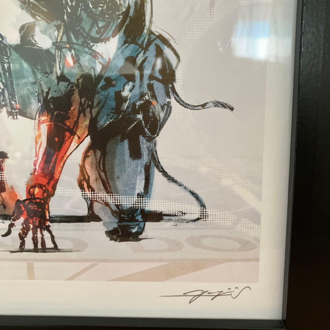 メタルギアソリッド5 複製原画