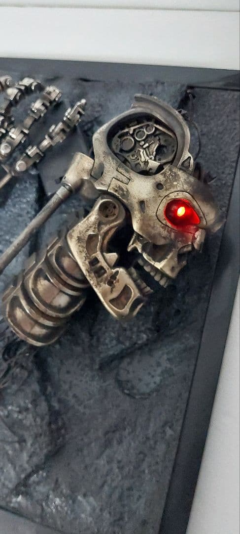 1/2 スケール　アシェット製 エンドスカル、エンドアーム焼損傷 残骸ジオラマ