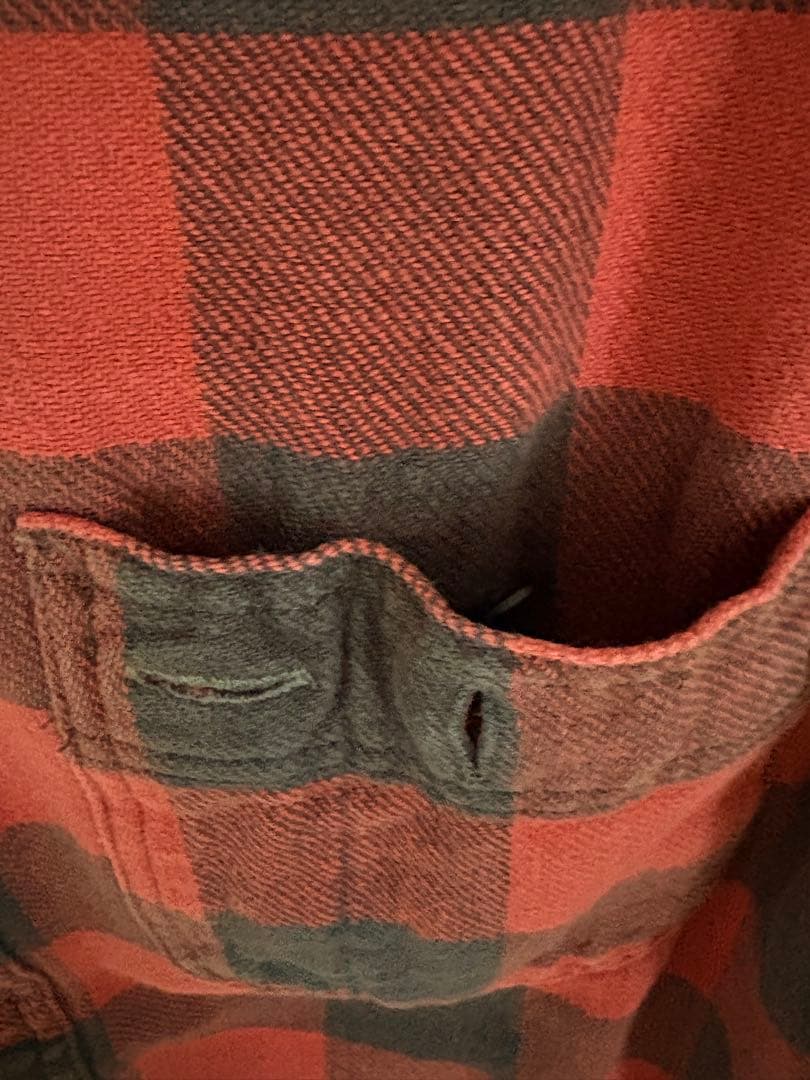 希少XS】ベッカム着用RRLダブルアールエル バッファローチェック