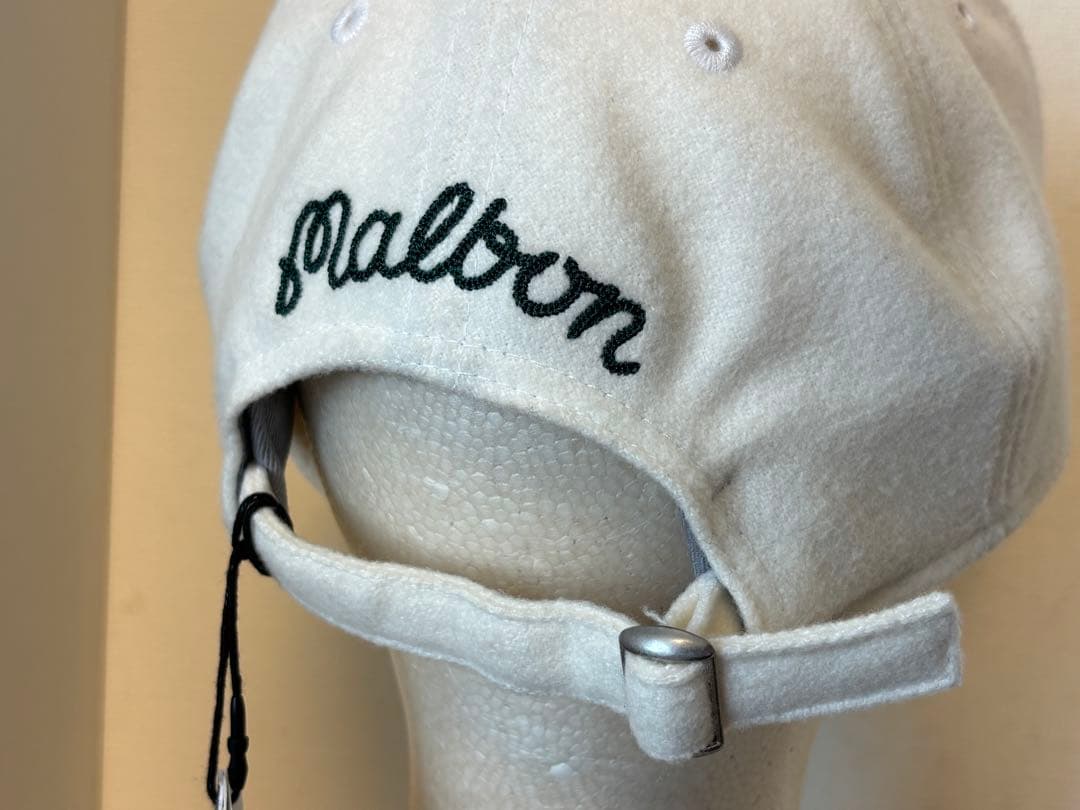 ニューエラ/帽子/マルボン/コラボ/ロゴ/別注/ゴルフ/限定/ホワイト/未