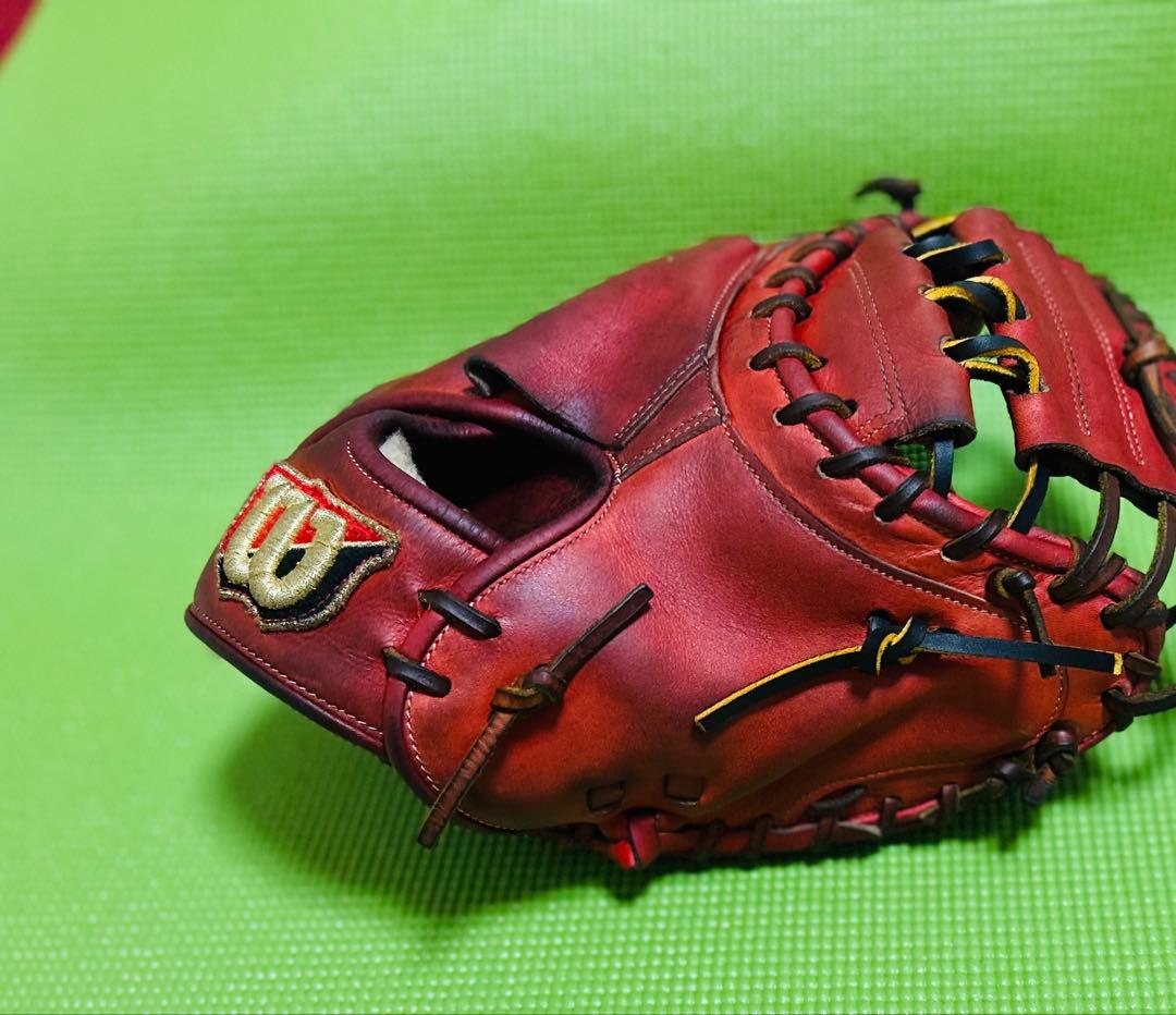 爆音】日本製 Wilson staff ウィルソン 硬式 キャッチャーミット