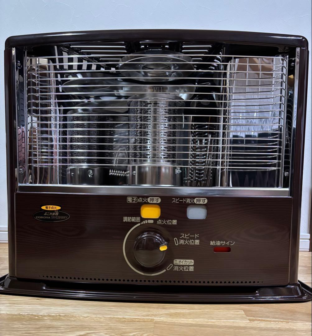 【未使用品】コロナ石油ストーブ SX-E2918WY SX-E2918WY(M) ポータブル石油ストーブ SXシリーズ 1台 コロナ[冷暖房