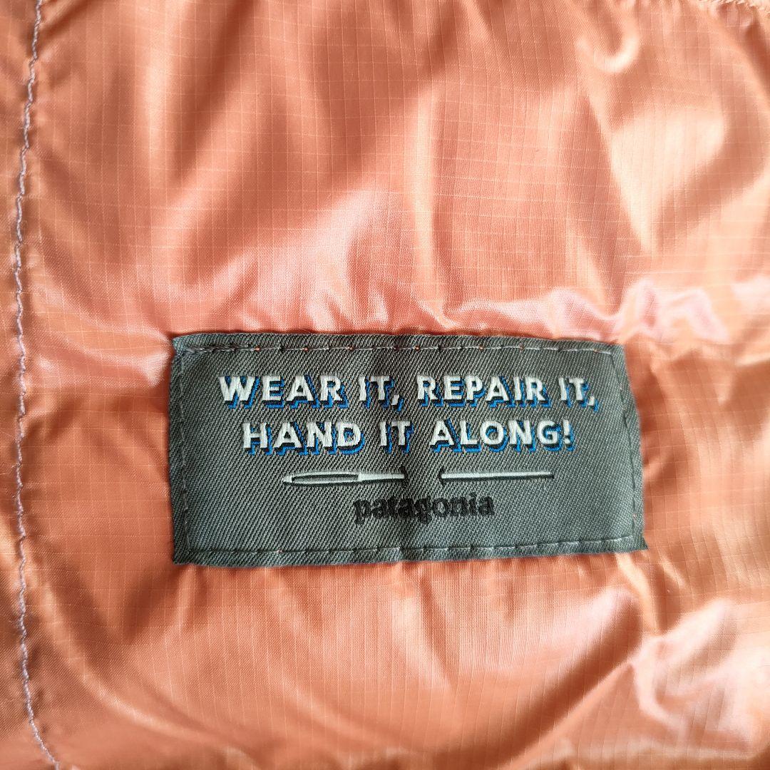 patagonia Mサイズ ピンク ダウンジャケット - メルカリ