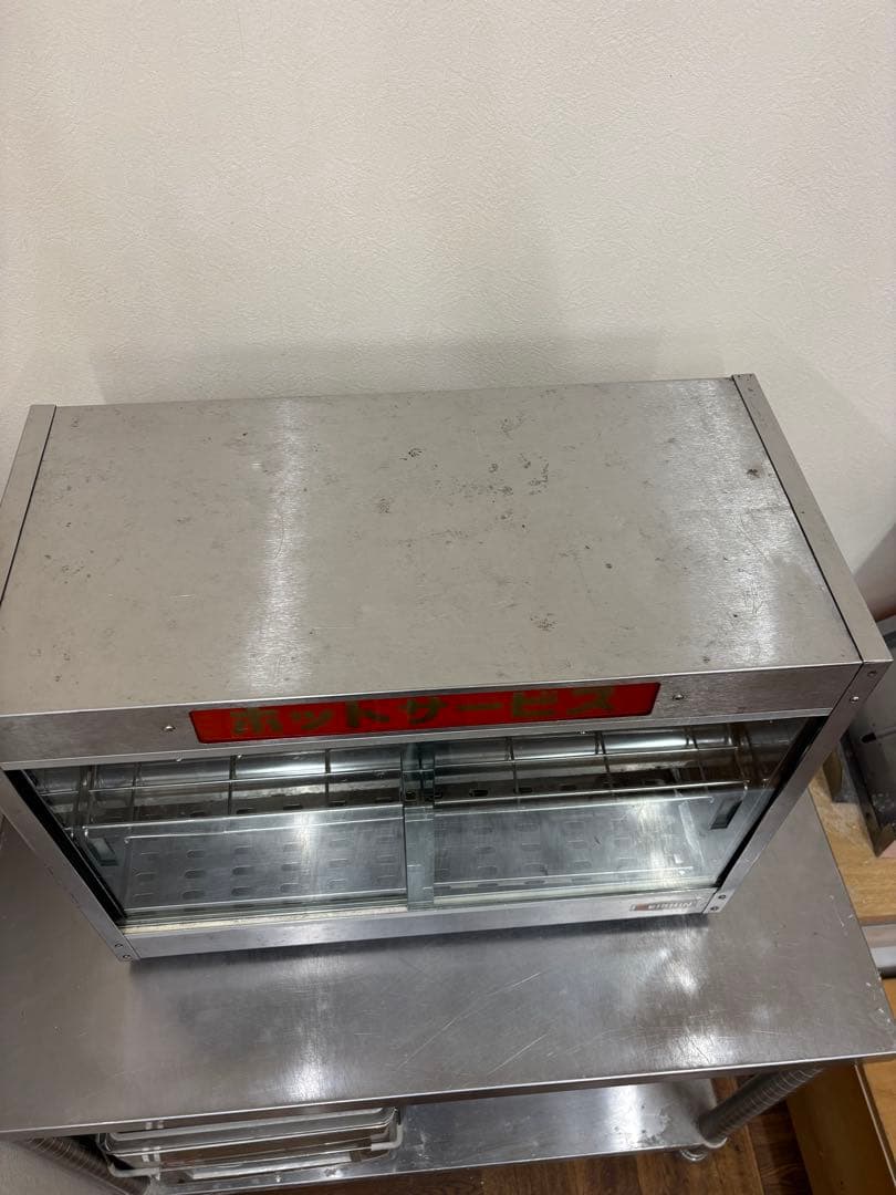 EISHIN ホットショーケース 温蔵庫 ステンレス製 ガラス引き戸 | 激安