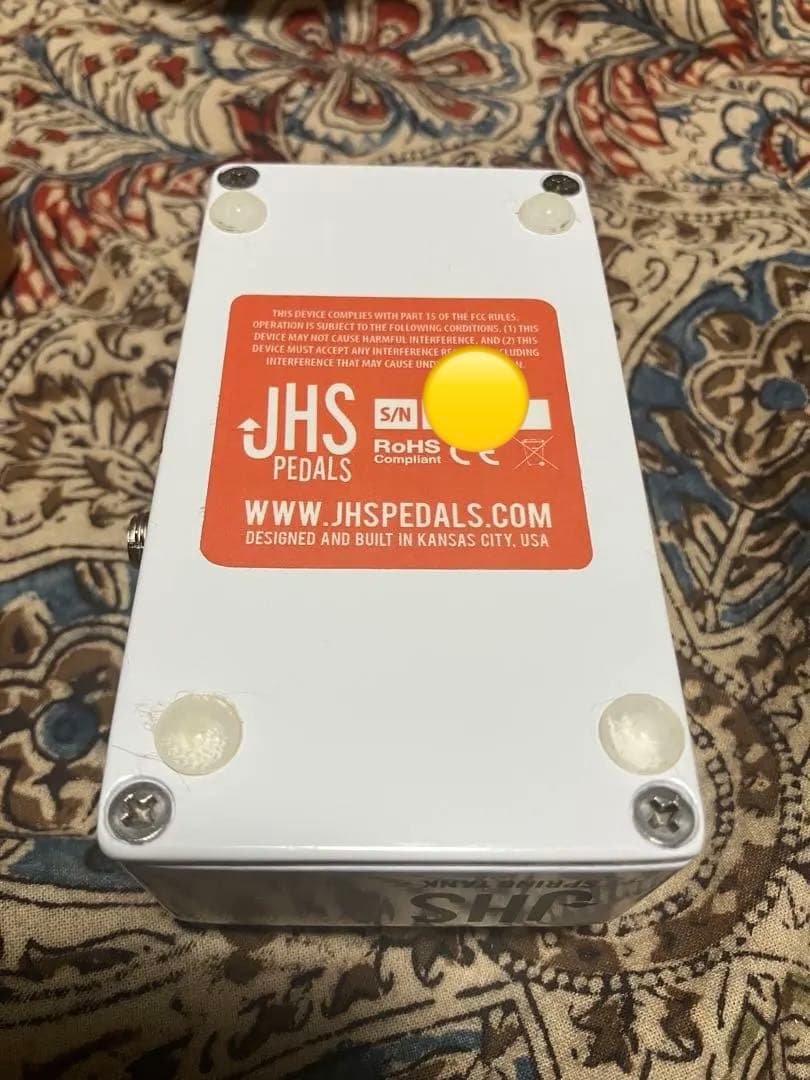 JHS Spring Tank Reverb エフェクター