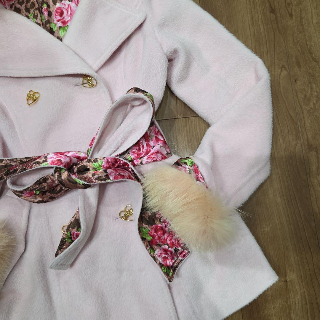 【希少】MARS マーズ ヒョウ薔薇コート　平成ギャル Y2K