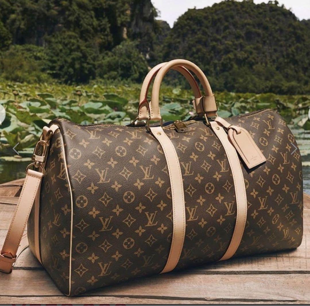 あ*様 最安値‼️Louis Vuitton ボストンバッグ LOUIS VUITTON × 村上隆 キーポル バンドリエール45 モノグラム
