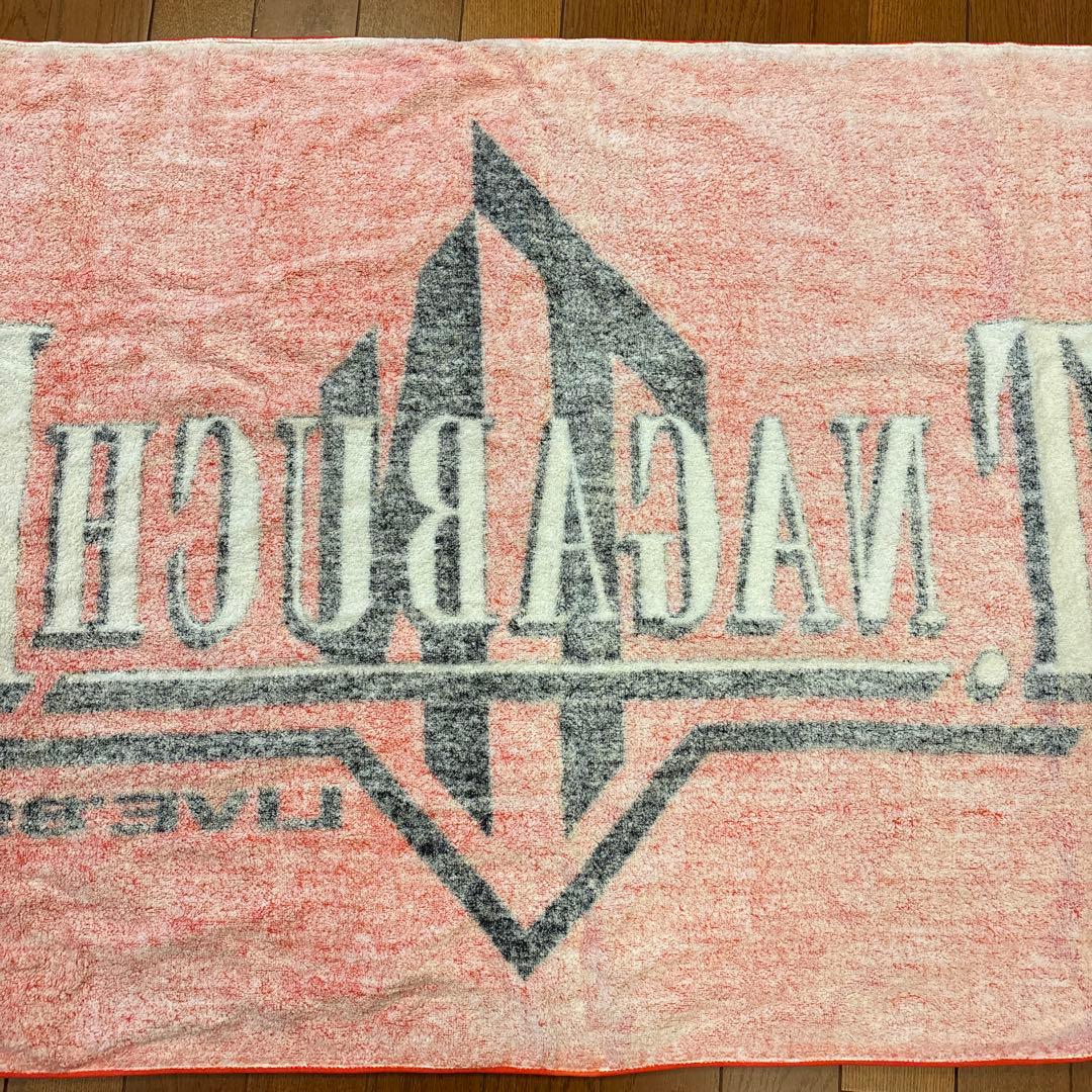 長渕剛　LIVE'89 ビッグタオル