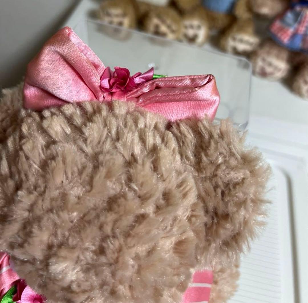 ダッフィー、シェリーメイぬいぐるみ、ぬいぐるみネックストラップセッ（スプリング）