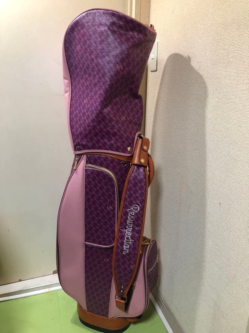 レザレクション　キャディバッグ　ラリーナヴァイオレット 楽天市場】Resurrection レザレクション CADDY BAG Rallina rallinano3