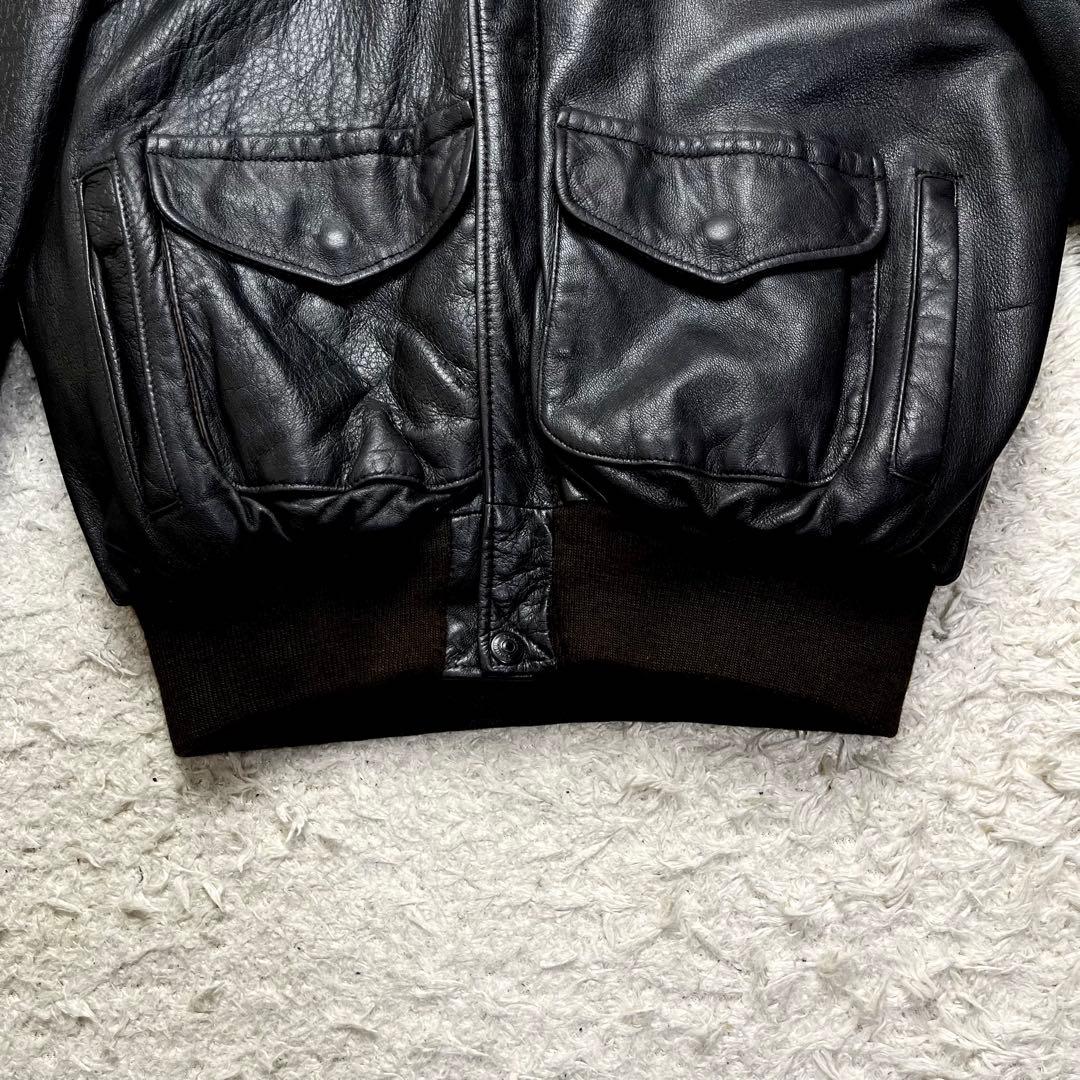 ✨2way/極美品/42インチ✨ショット A-2 G-1 レザージャケット - メルカリ