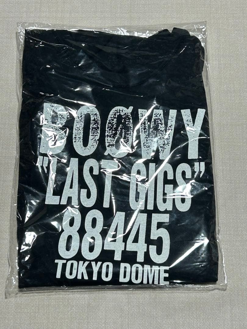 BOØWY LAST GIGS タンクトップ 1988年4月東京ドーム購入