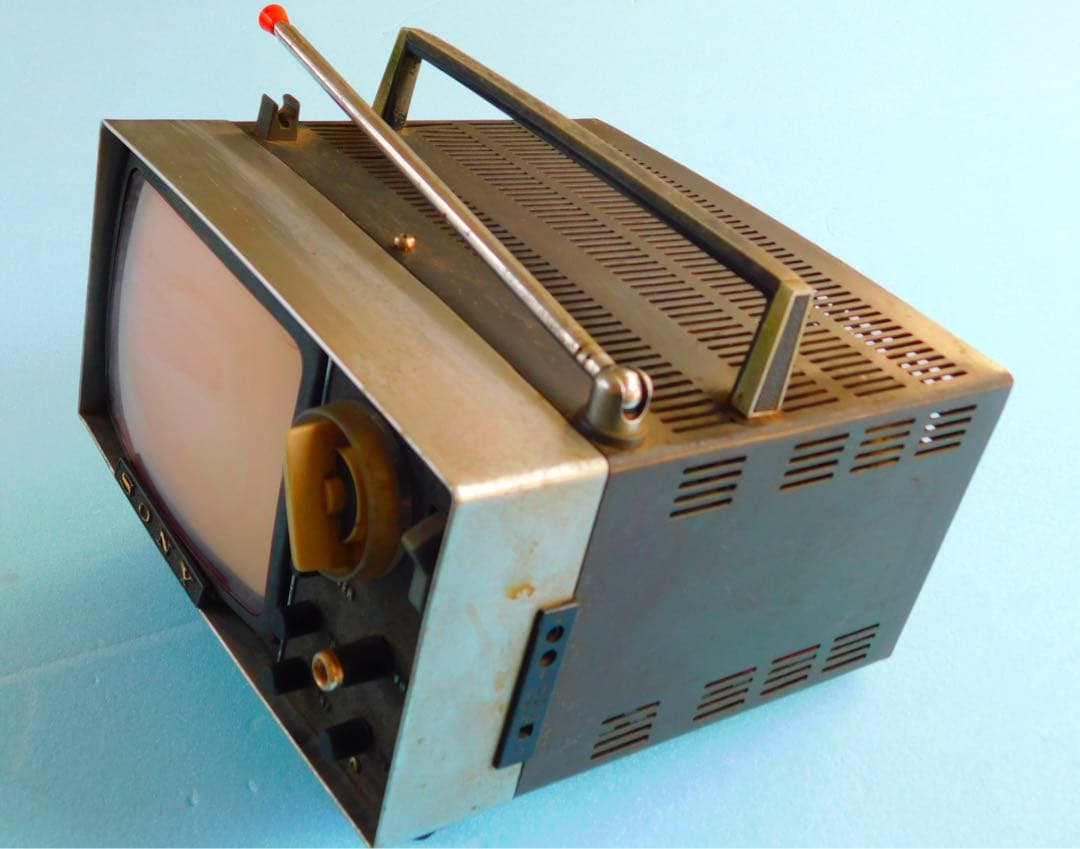 ソニー トランジスタテレビ 5-303 マイクロテレビ - メルカリ