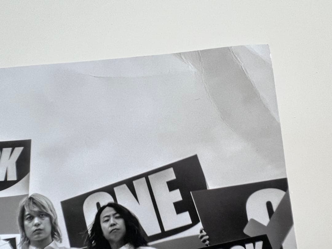 ONE OK ROCK PREMONITIONツアー2024ポスター サイン入り