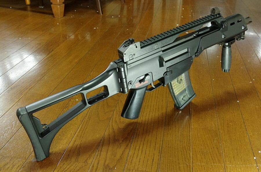 即決』東京マルイ H&K G36C バーティカルグリップ&470連射マガジン付
