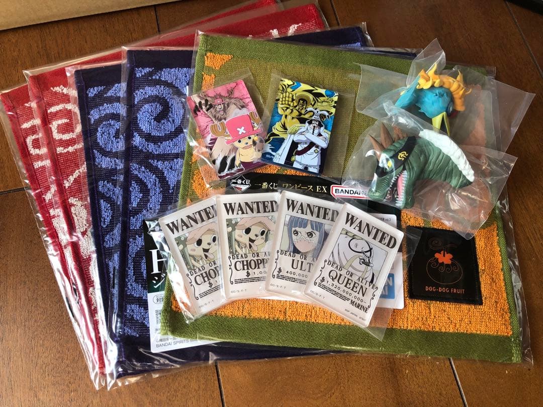 未使用　一番くじ ワンピース EX 悪魔を宿す者達 A賞 E賞＋おまけ