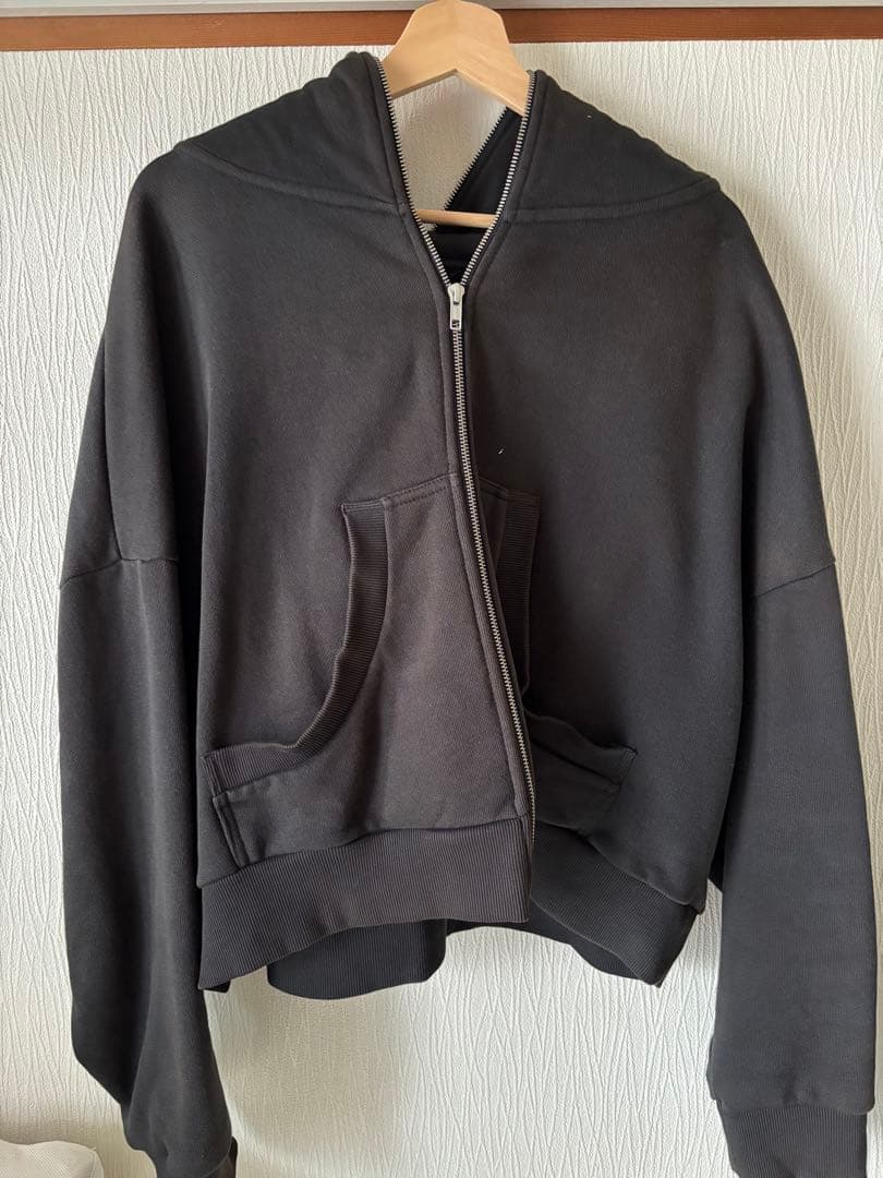 ENTIRE STUDIOS ETERNAL ZIP ウォッシュドブラック S - メルカリ