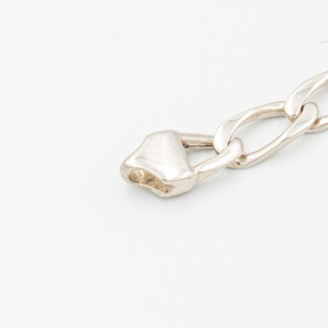 ヴィンテージ ティファニー フィガロチェーン ブレスレット 21.8cm 90s