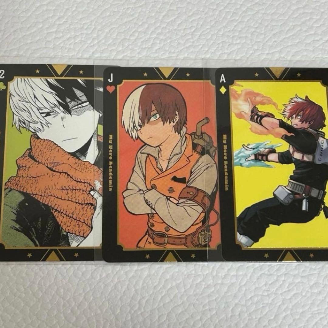 ヒロアカ 轟 轟焦凍 箔押しトランプ 原画展 ヒロアカ展 - メルカリ