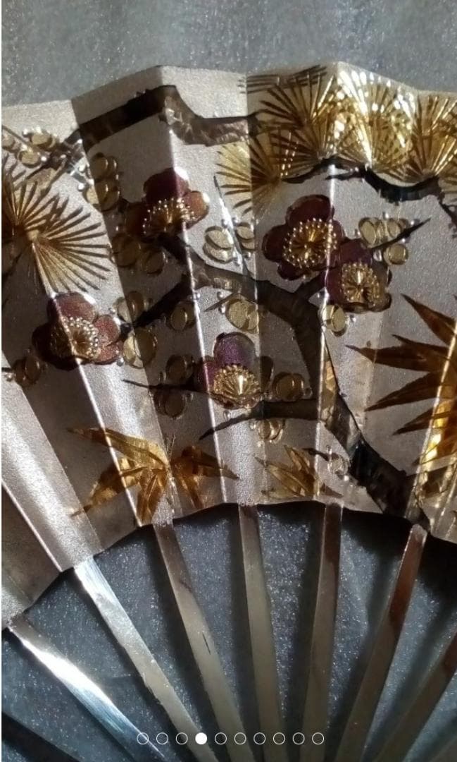 武比古 純銀扇8号純銀刻印あり銀98g定価28万6千円ケース無し - メルカリ