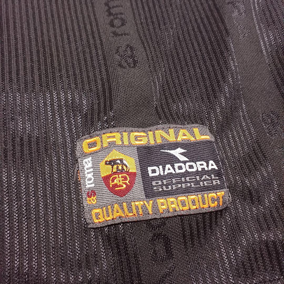 1999 - 00 diadora Roma away 3rd ユニフォーム - メルカリ