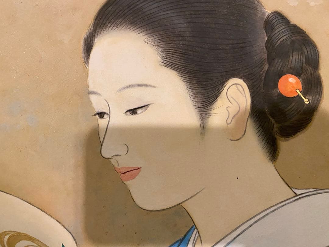 美人画 木村斯光　#美人画 #木村斯光