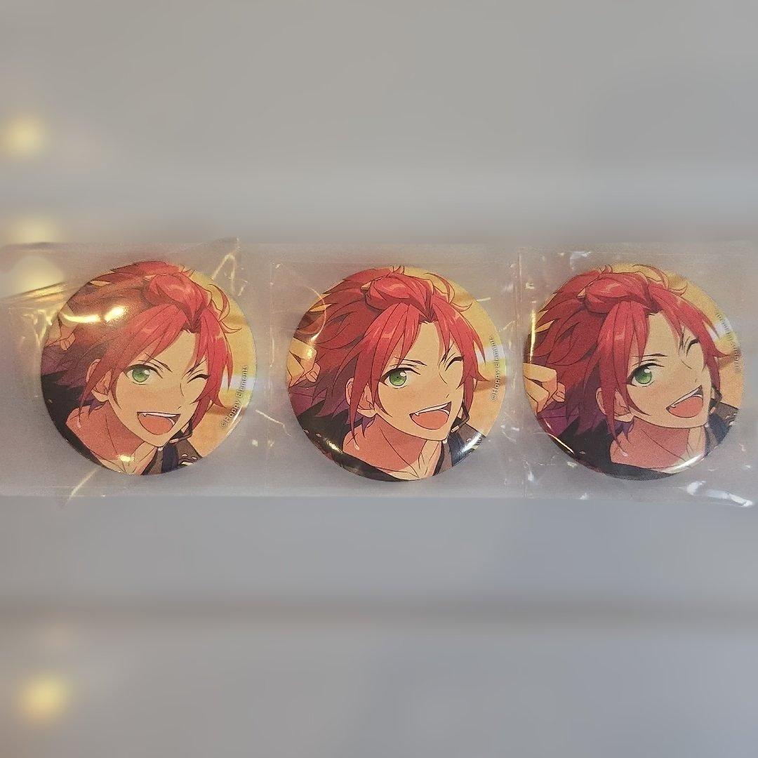 あんスタ 缶バッジ3個 イベコレ 衣更真緒 - メルカリ
