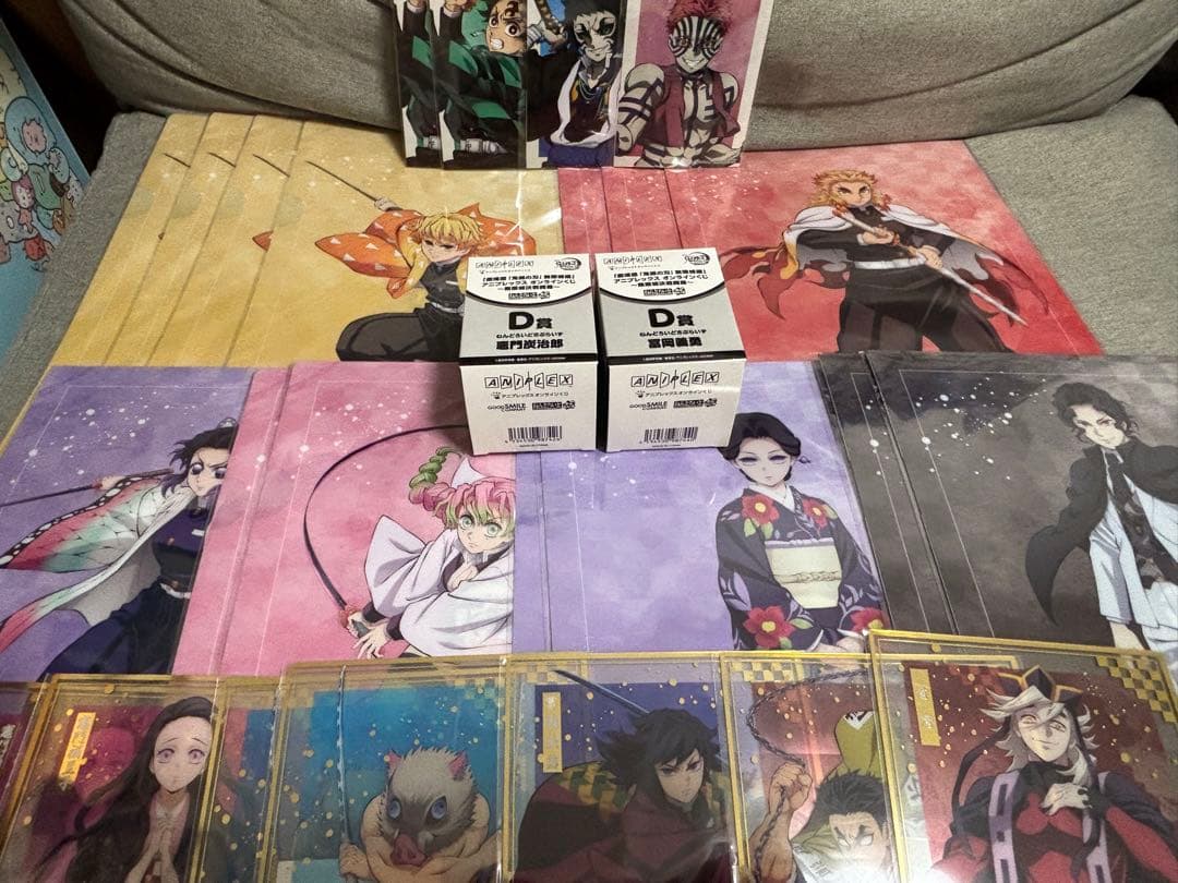 鬼滅の刃 アニプレックスくじ 富岡義勇 竈門炭治郎 我妻善逸 童磨 フィギュア