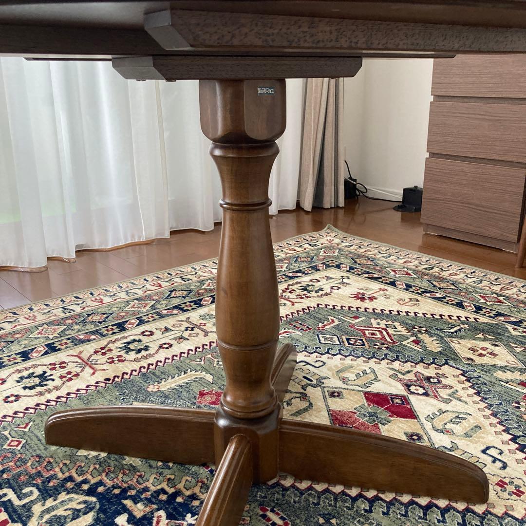 四国工芸 森のサーカス ヴィンテージ ラウンドテーブル 丸テーブル