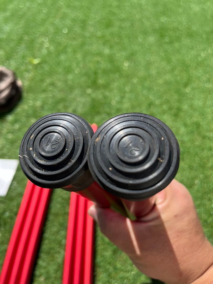 TAKIBIタープ オクタ グレー & ウイングポールレッド 280cm✖️2