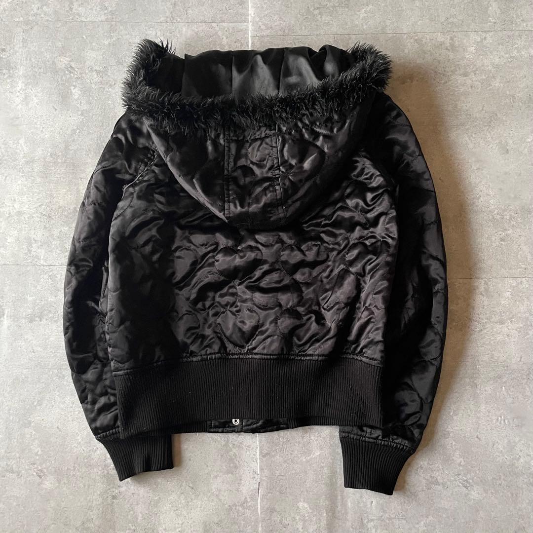 00s archive ファージャケット 短丈 ハート柄 y2k 平成ギャル - メルカリ