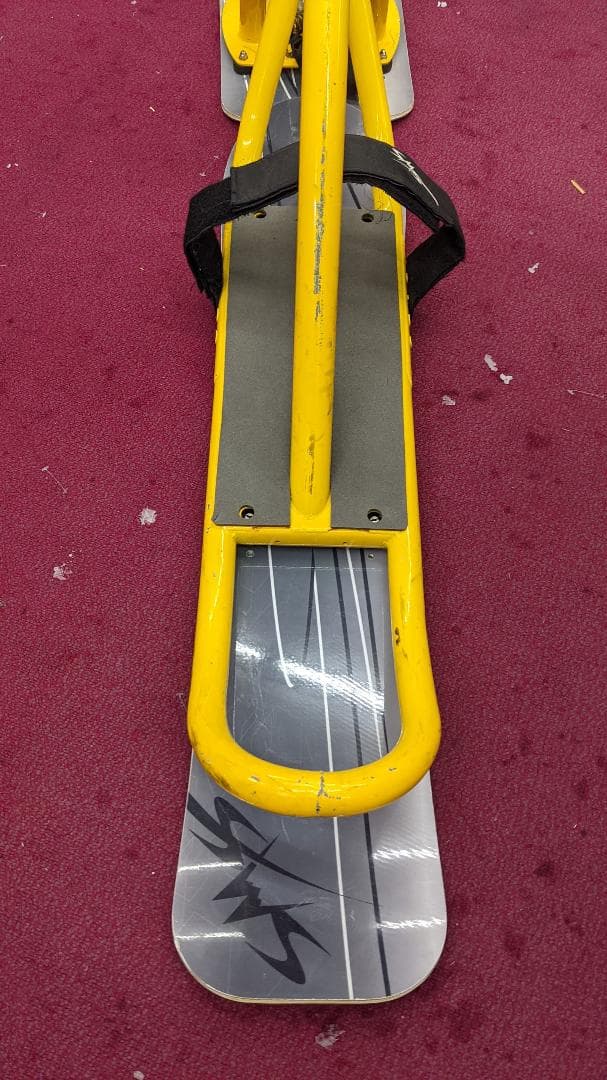 SWS スノースクート イエロー - メルカリ