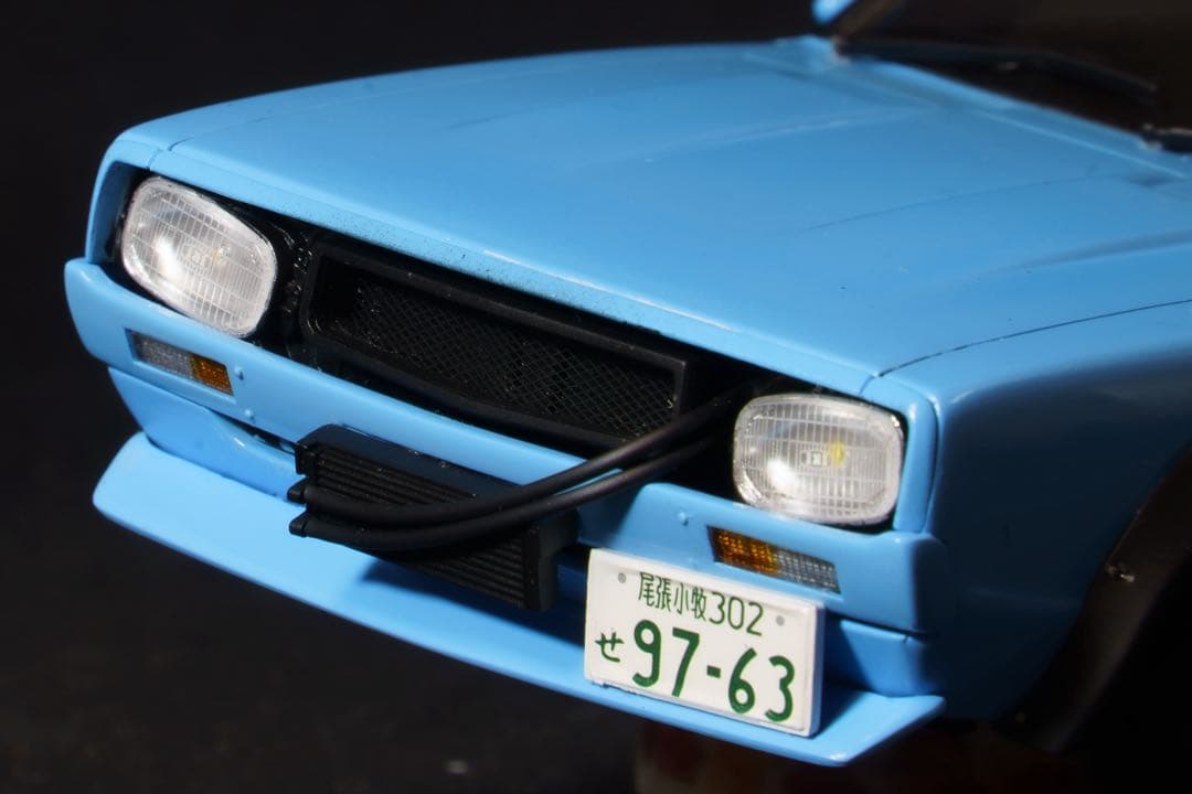 1/24アオシマLBワークス ケンメリ2Dr 2014Ver. 完成品