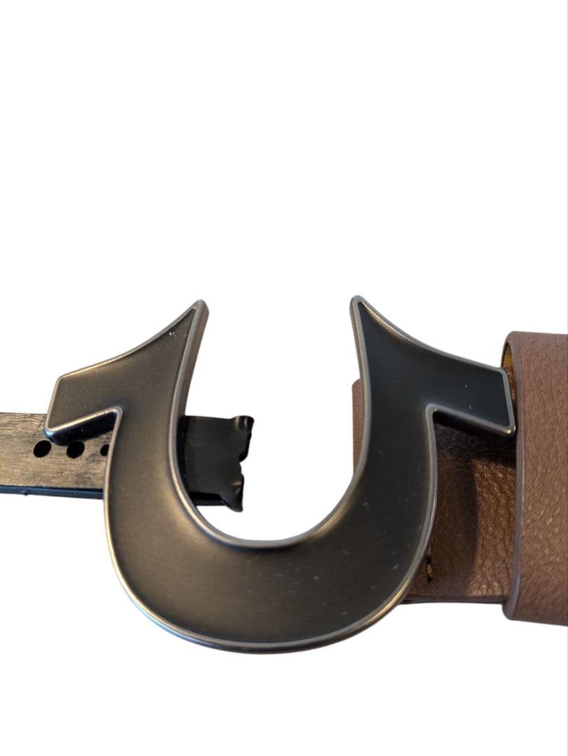 日本未発売】True Religion ブラウン ベルト 38 - メルカリ