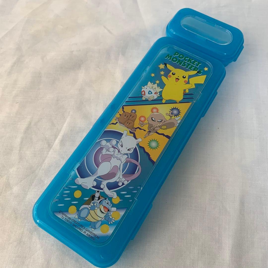 初期 ポケモン グッズまとめ売り｜お道具箱・ハンカチ・シャーペン｜90s 当時物