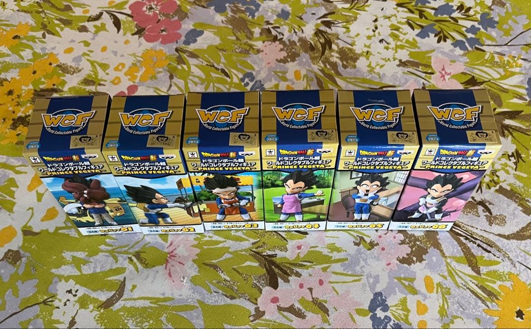 【箱未開封】ドラゴンボール超 ワーコレ 〜プリンスベジータ〜全６種