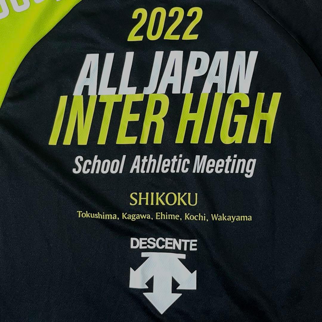 DESCENTE／デサント／2022徳島インターハイ記念Tシャツ／Mサイズ