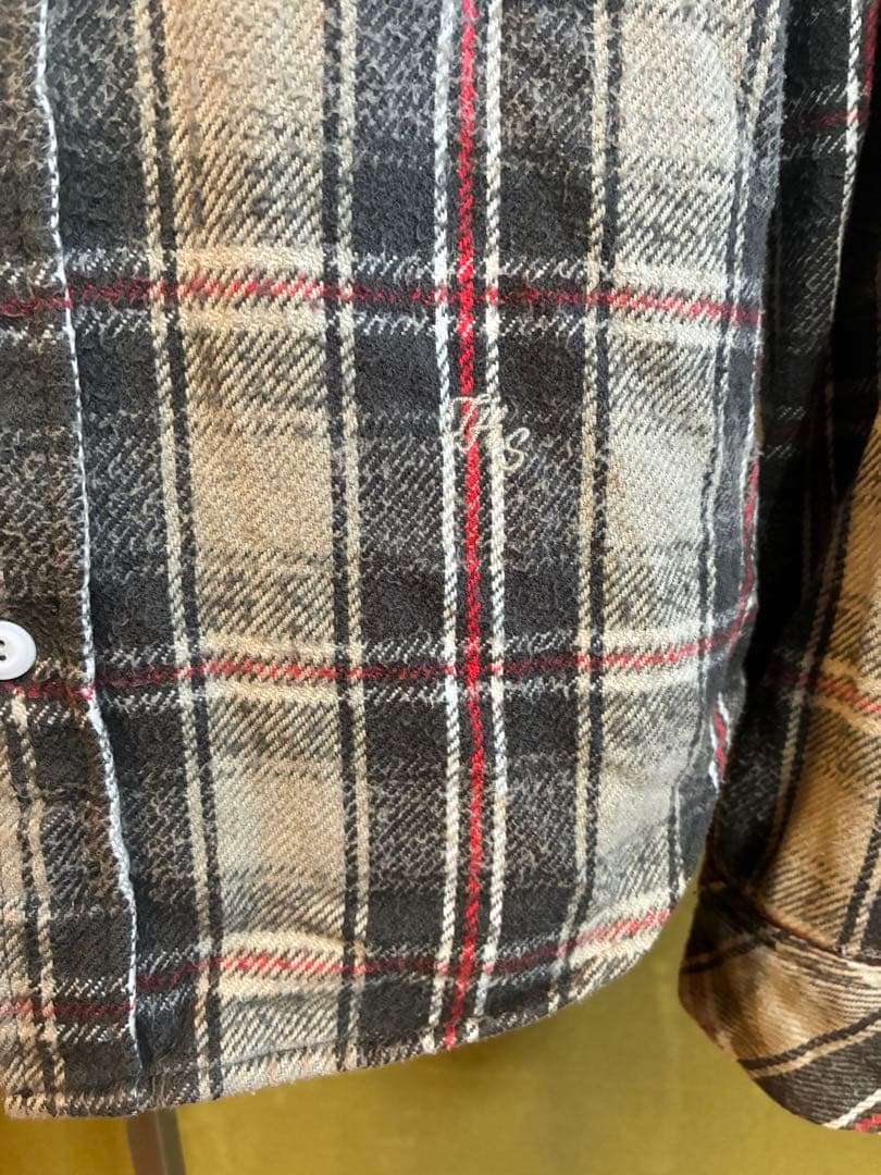 ナンバーナイン宮下貴裕 THS期フード付きネルシャツ サイズ4 - メルカリ