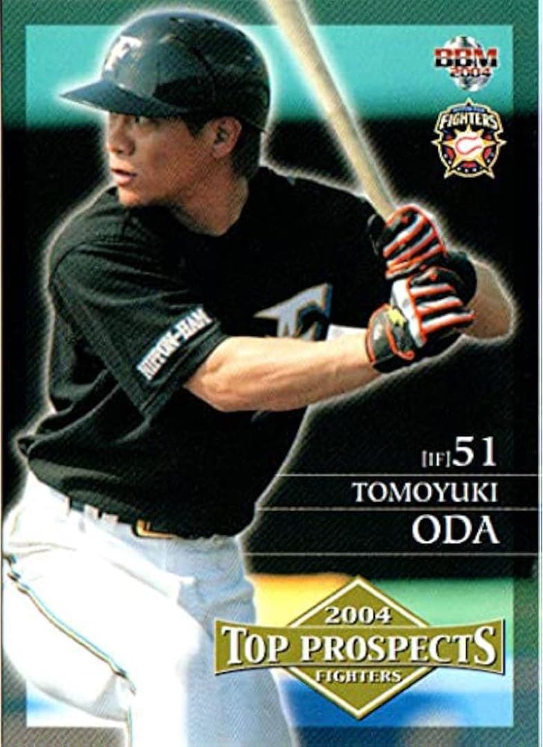 【折れなし】ファイターズ　小田智之　実使用　支給品　バット　NPBマーク