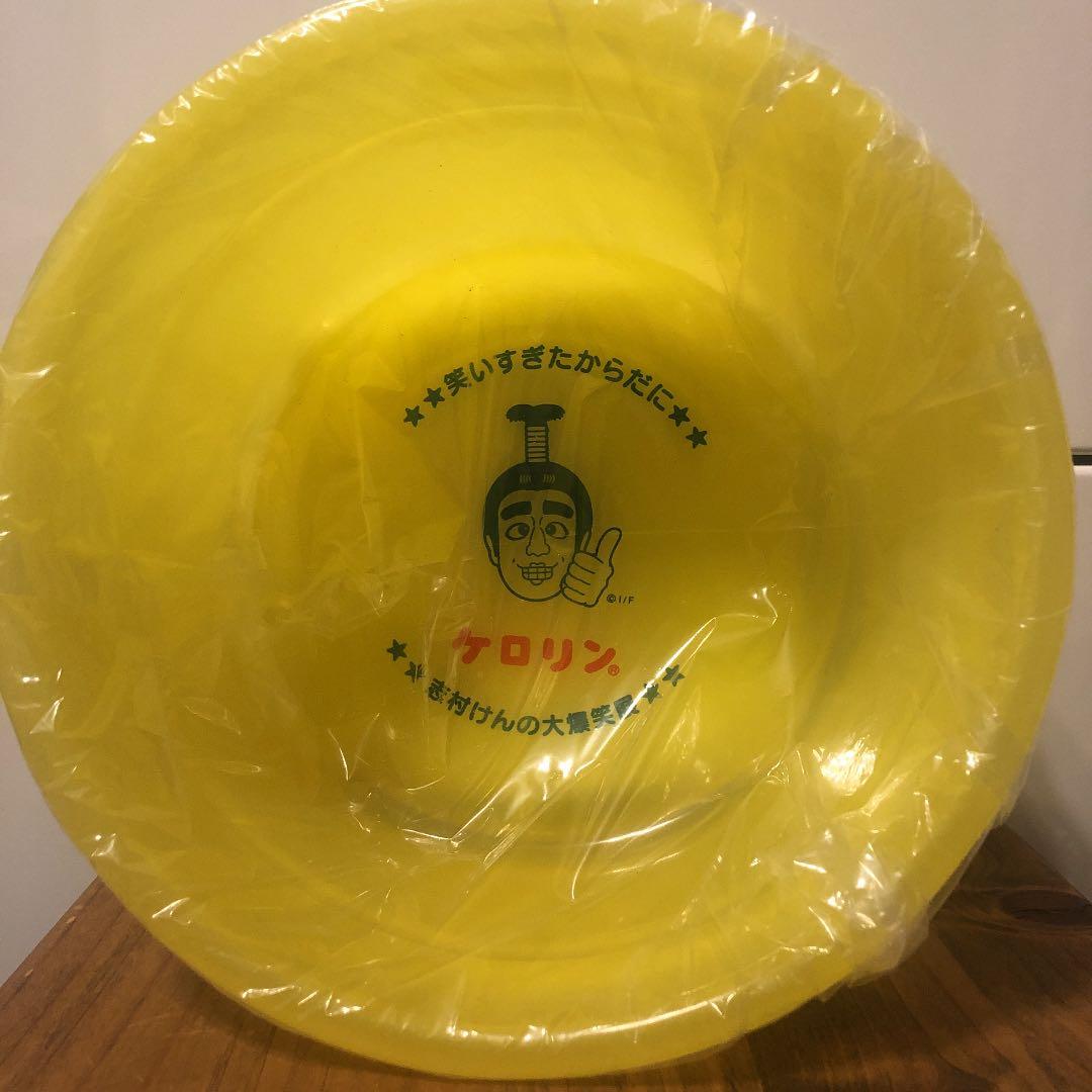 新品 志村けんの大爆笑展 志村けん バカ殿様 ケロリン 風呂桶 タオル