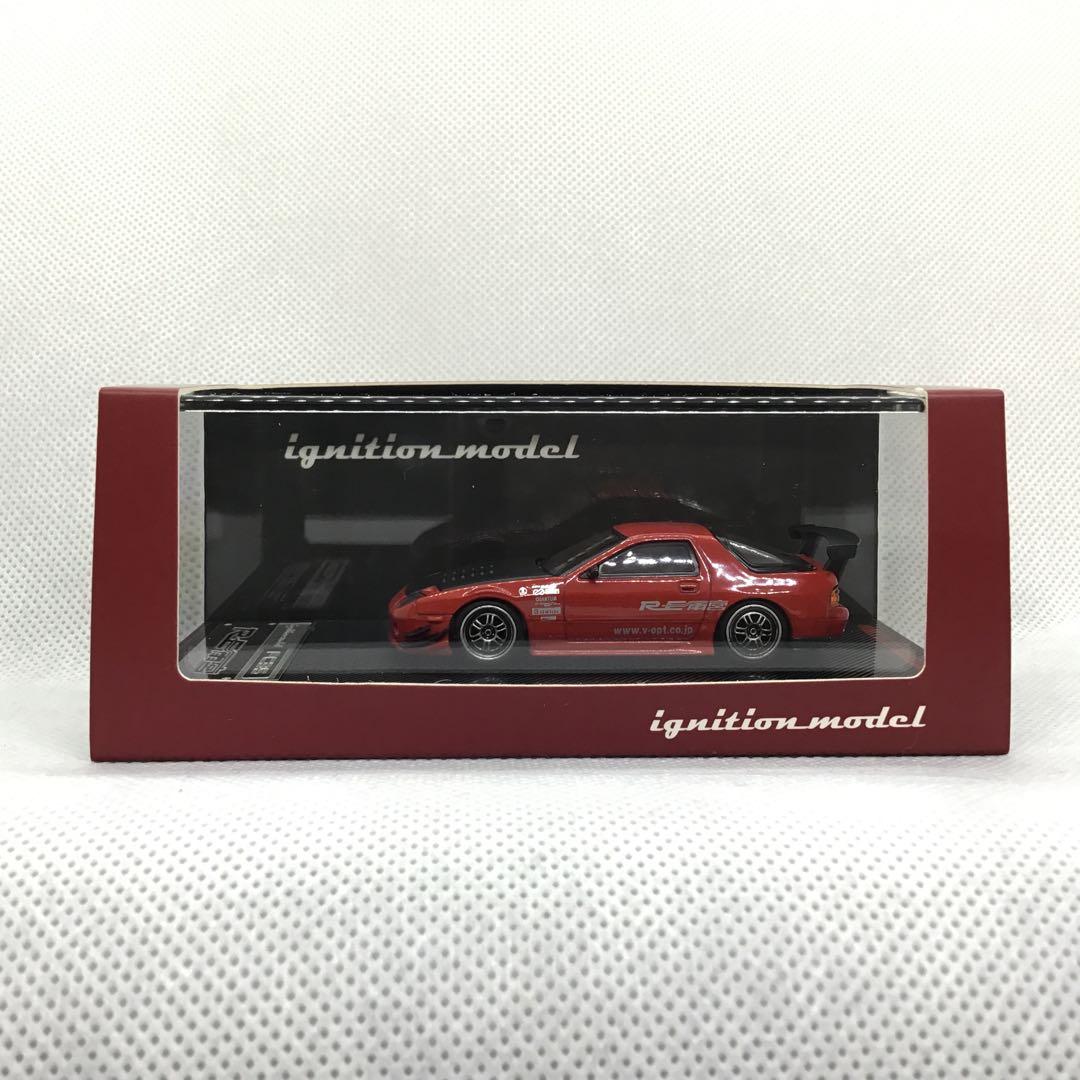 イグニッションモデル 1/64 マツダ RX-7 FC3S RE雨宮 レッド - メルカリ
