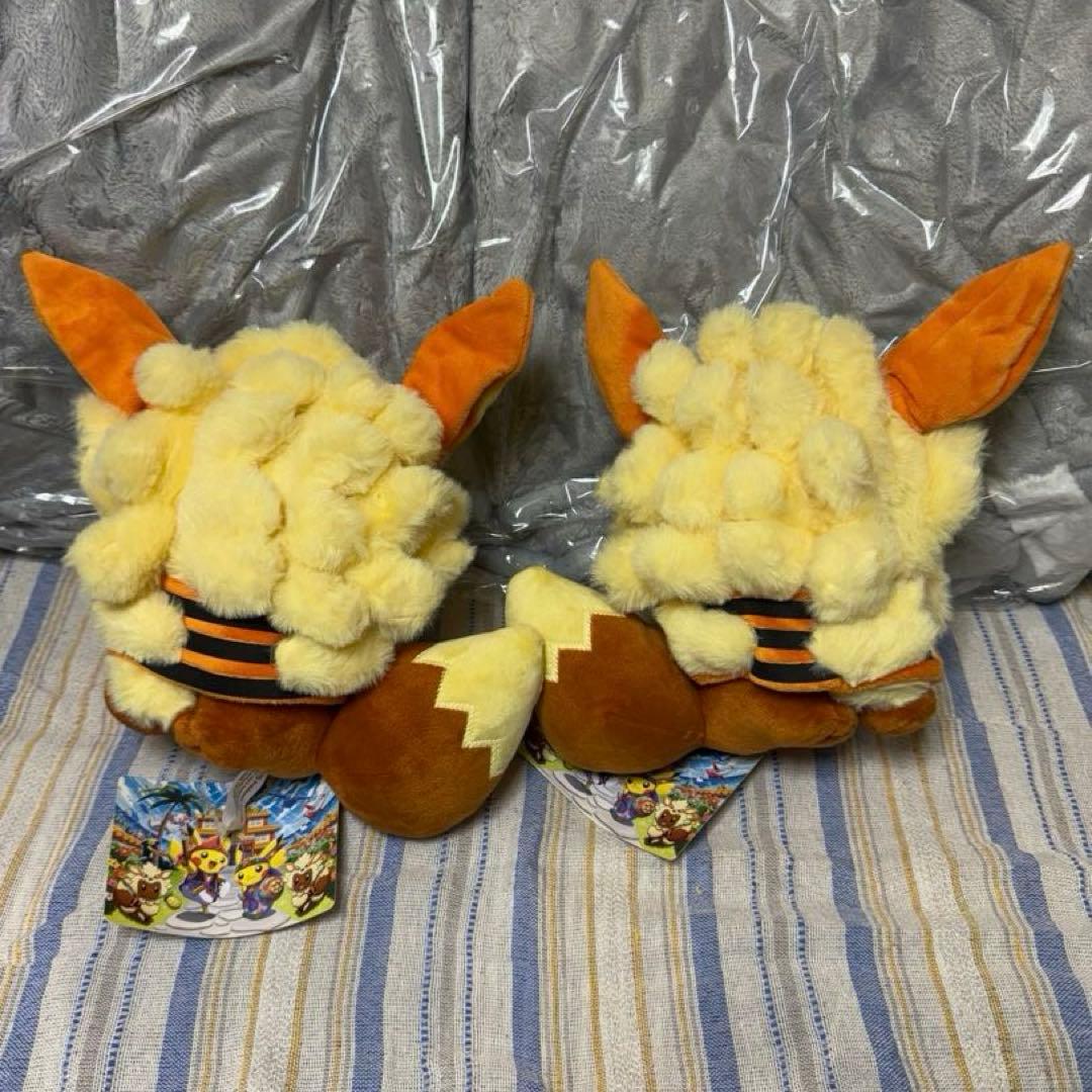 ウインディポンチョのイーブイ　ぬいぐるみ　セット