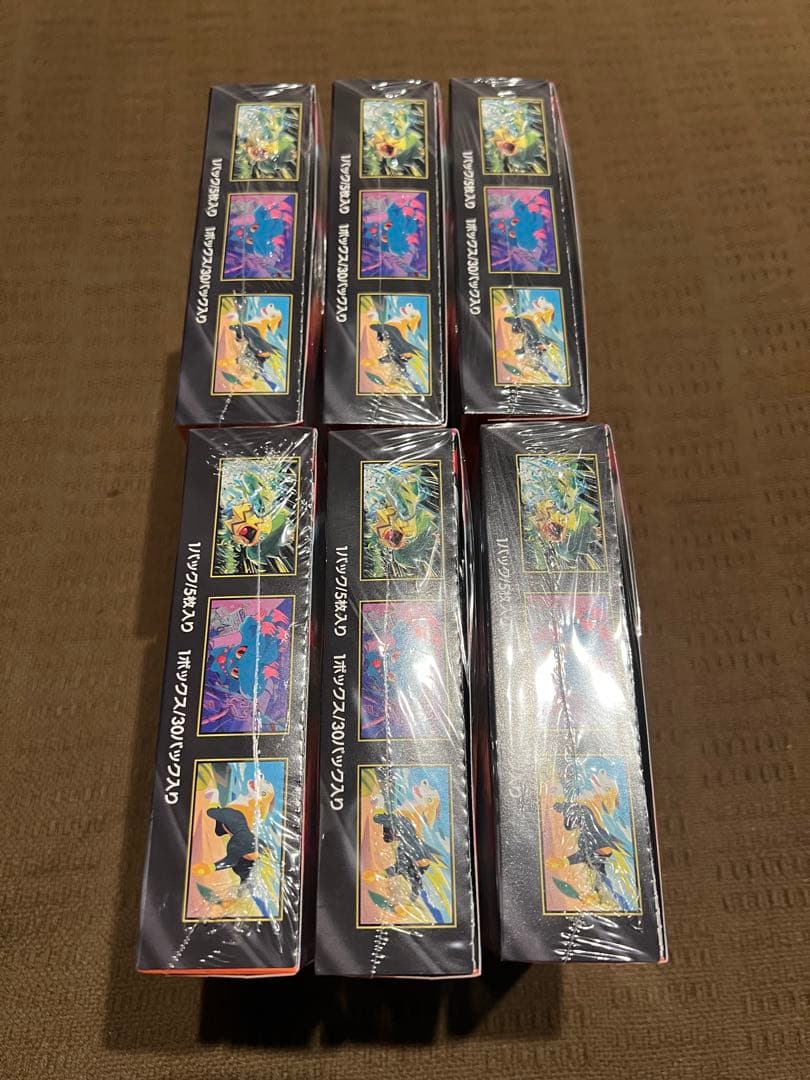 【シュリンク付き】ポケモンカード インフィニティX 6BOX