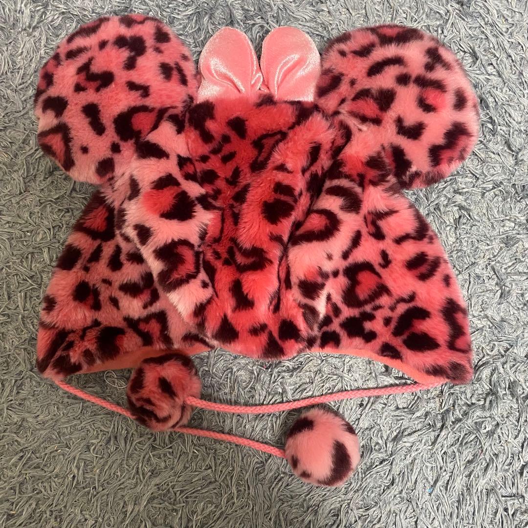 今だけ値下げ‼️2個セット ディズニー ファンキャップ ヒョウ柄