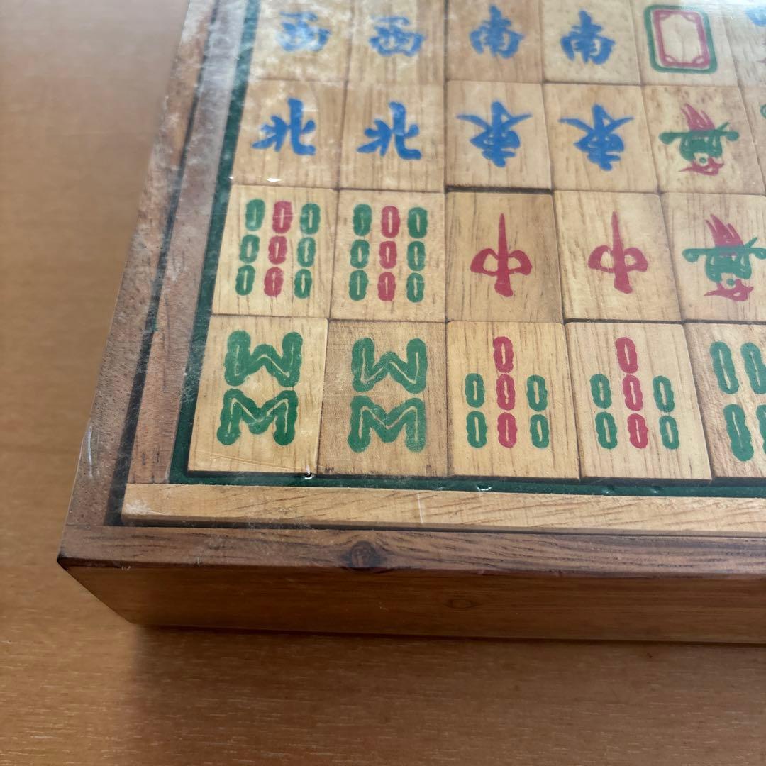 木製　麻雀牌
