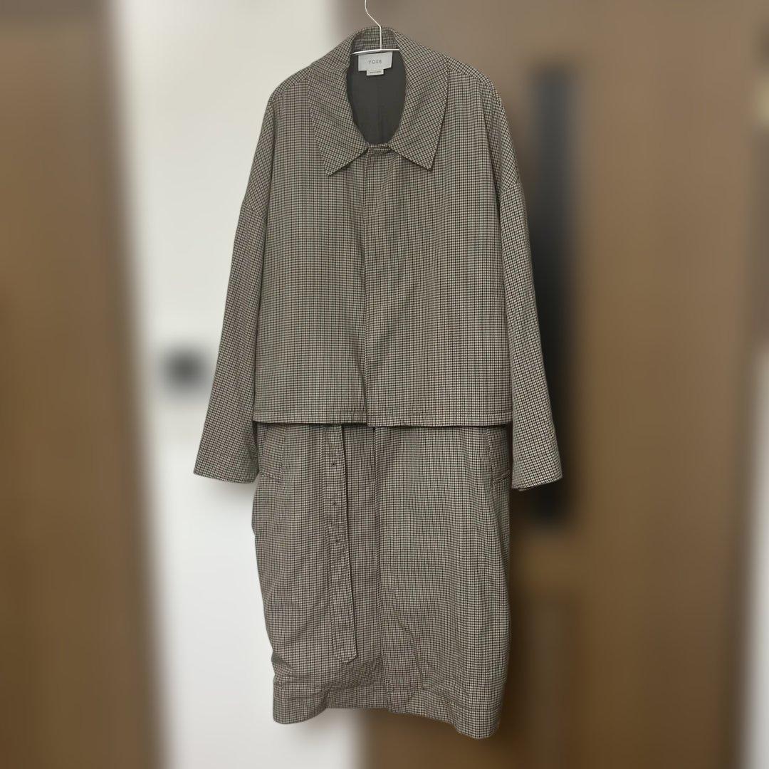 YOKE 19AW 3WAY BAL COLLAR SHARE COAT - メルカリ