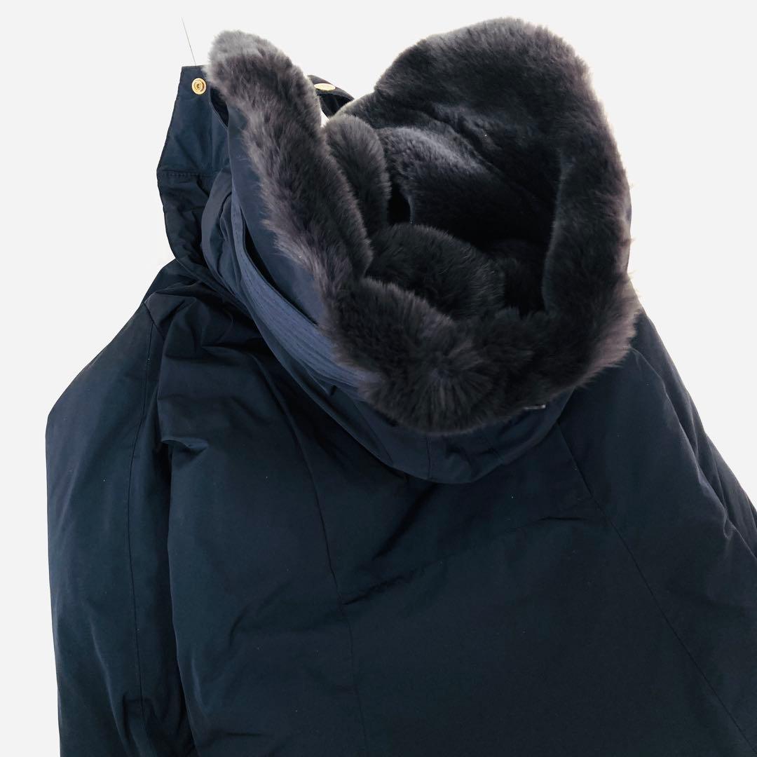 美品✨ウールリッチ ボウブリッジ ダウンコート ラビットファー